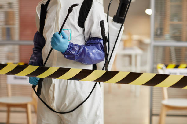 Professional Crime Scene Cleanup technician working in Hancock, MI